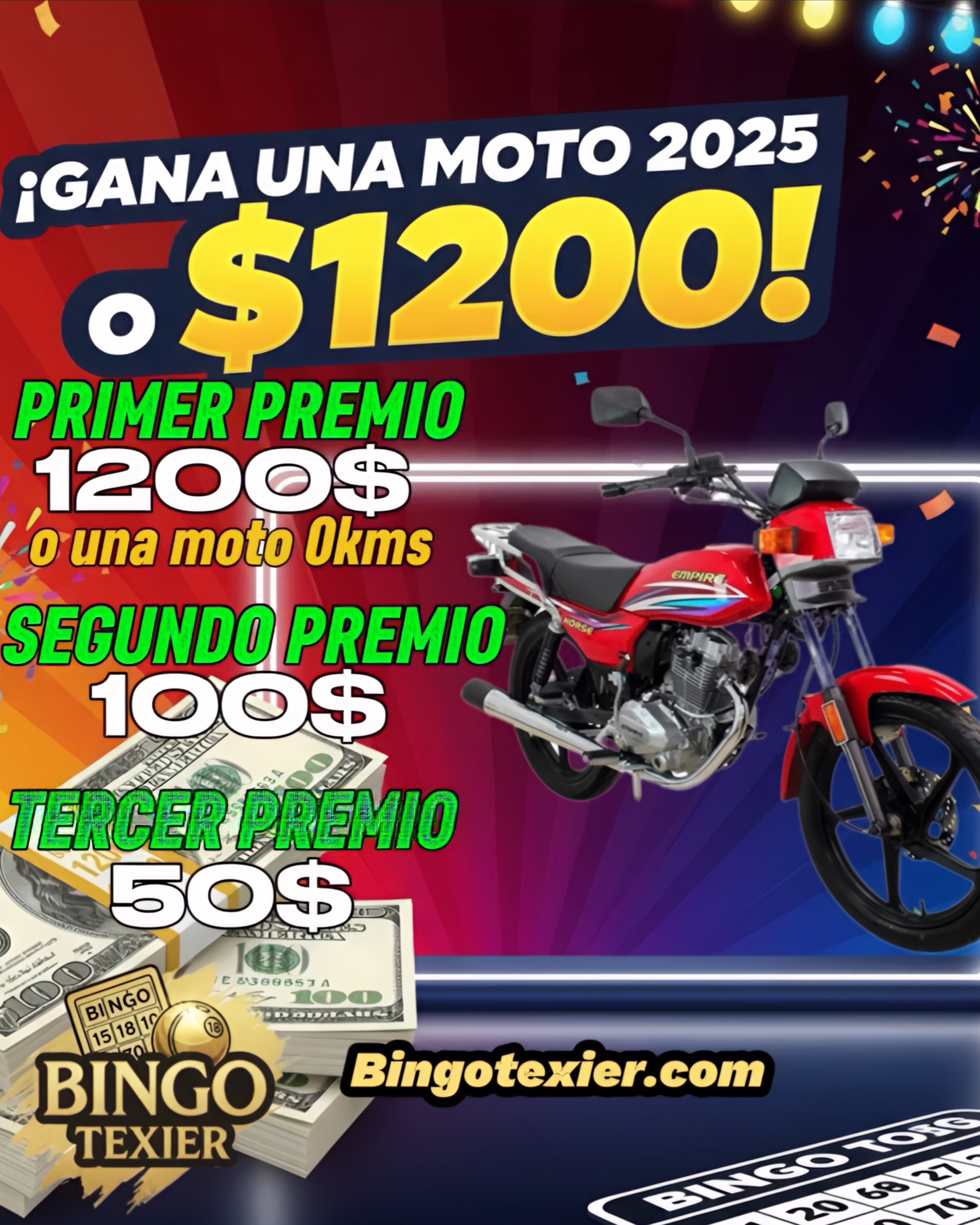 Gana con Bingo Texier 